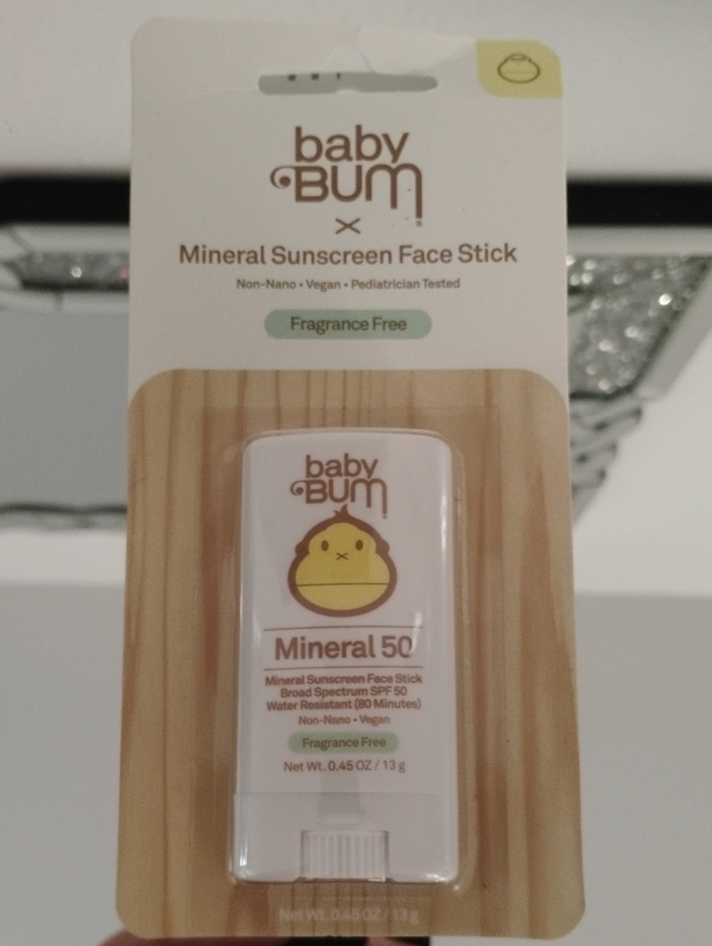 Baby Bum Mineral 50 Fragrance Free Face Stick